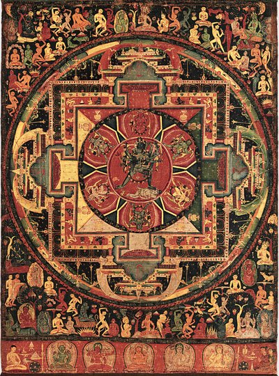 Mandala de Chakrasamvara de Unbekannt Unbekannt